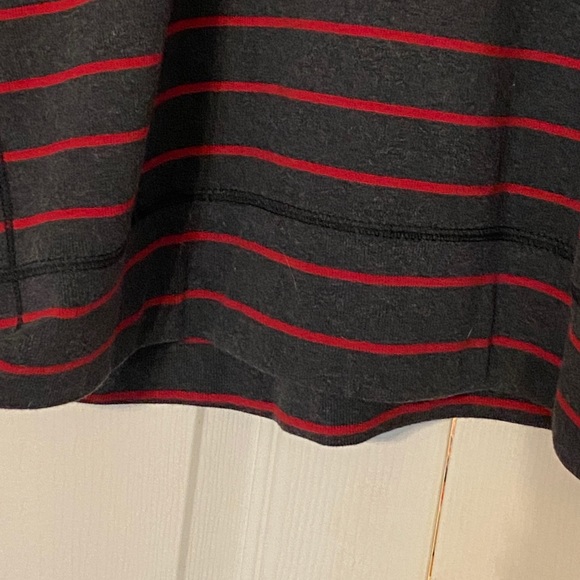Eddie Bauer 2X sweater sweatshirt charcoal red top - Picture 3 of 10